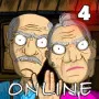 Play Grandpa & Granny 4, explore the gloomy rooms, collect essential items, solve puzzles, and quietly find your way out before your pursuers discover you.